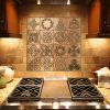 copper tiles for kitchen backsplash