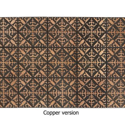 rustic pattern tiles copper tiles