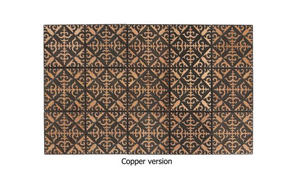 rustic pattern tiles copper tiles