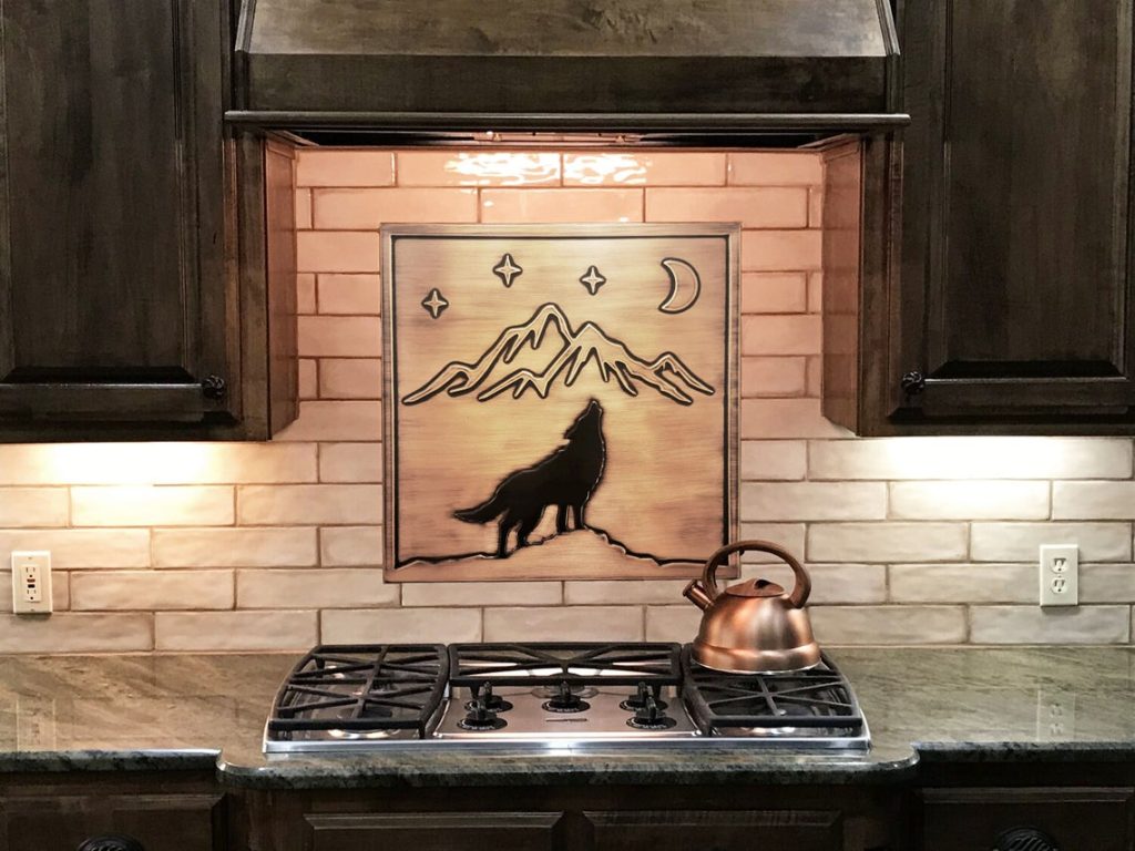 Wolf mountains copper tile