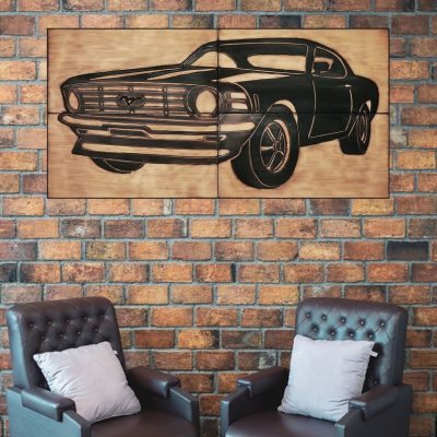 Ford mustang copper tiles