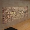 Set of 16 Handmade celtic tiles